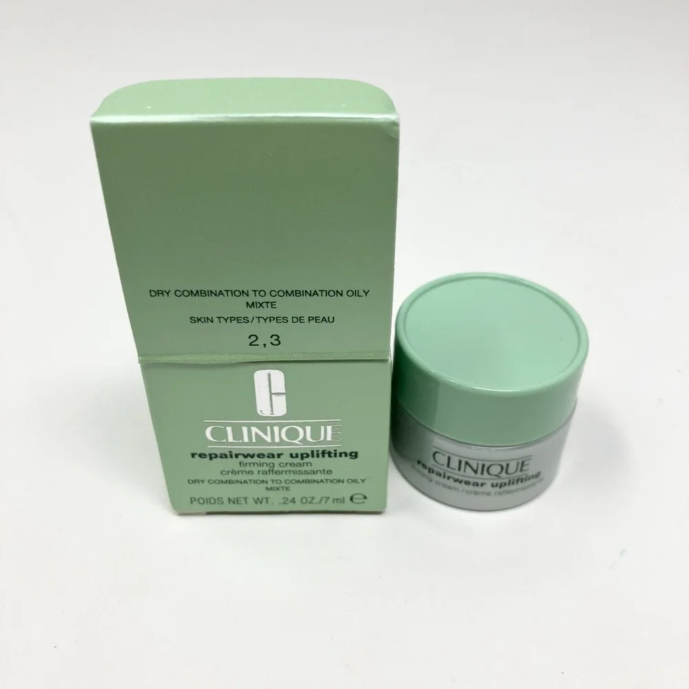 Clinique Repairwear Uplifting‎ Firming Cream Moisture .24 oz Travel Size Face